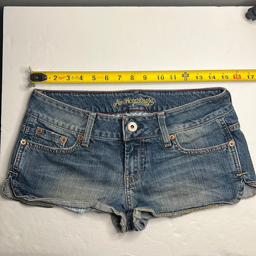 Size 6 American Eagle Blue Jean Shorts